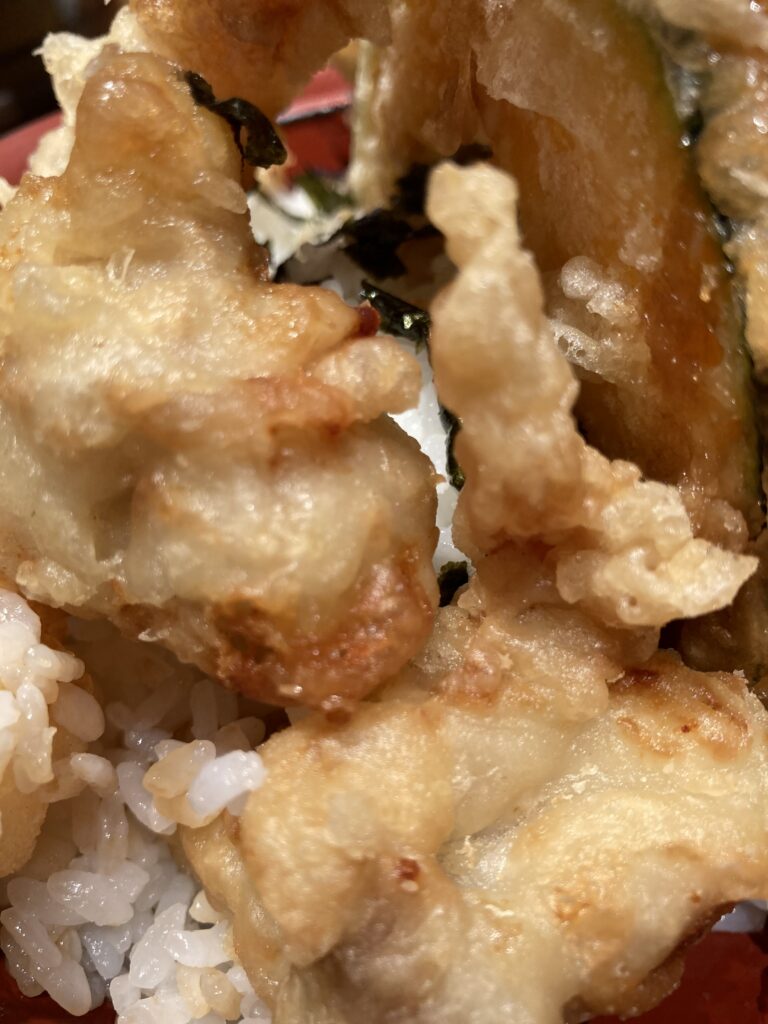 天ぷら米福天丼