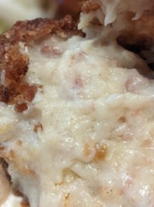 B定食クリームコロッケ・ハンバーグ・ポークソテー